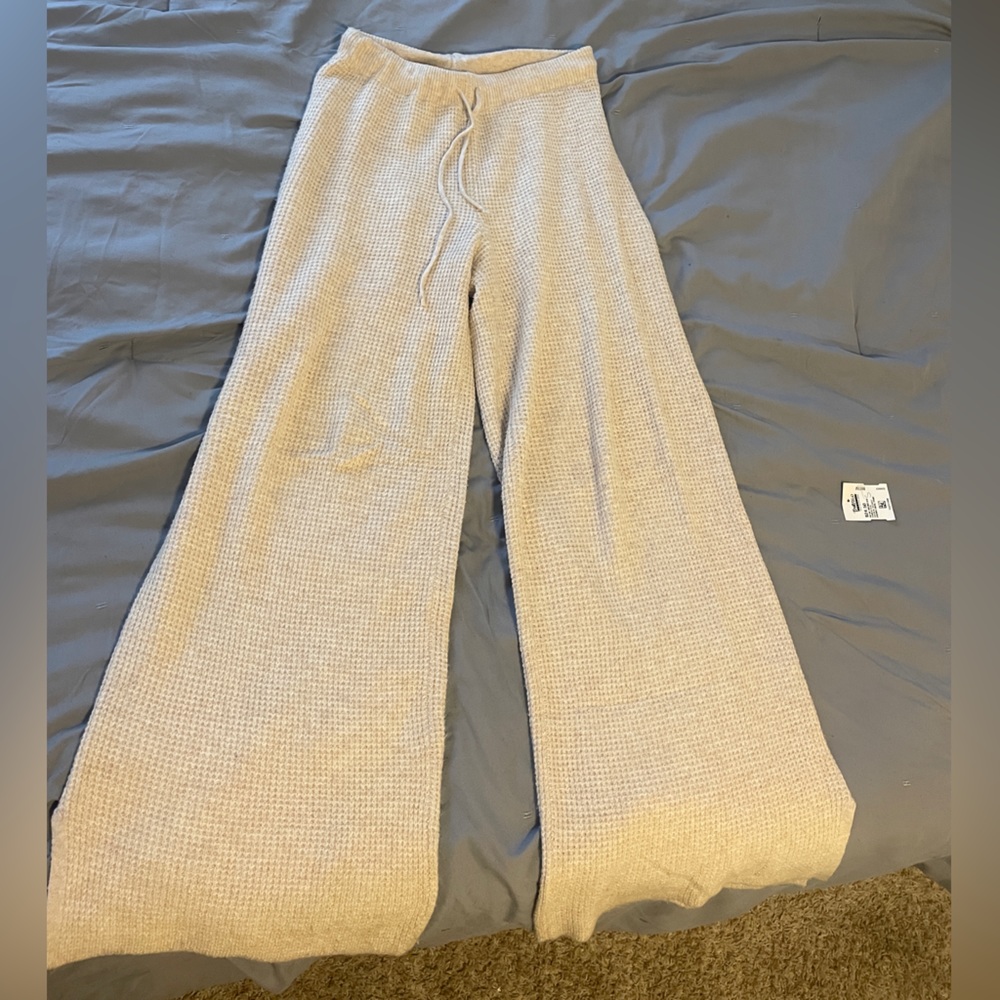 Aeries waffle pants
